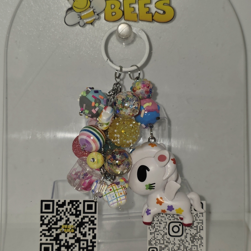 Handmade Toki doki Purse Charm/Keychain